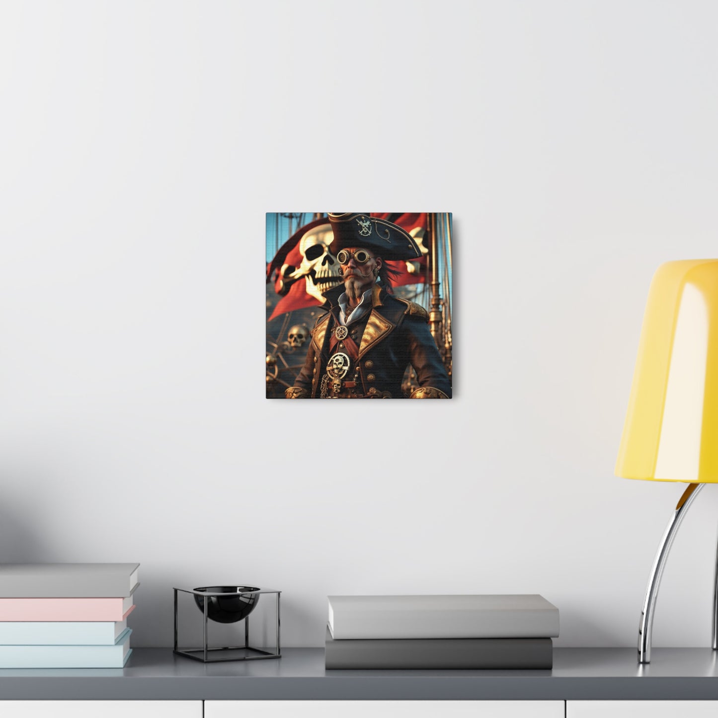 Steampunk Pirate NFT Art Canvas Gallery Wraps