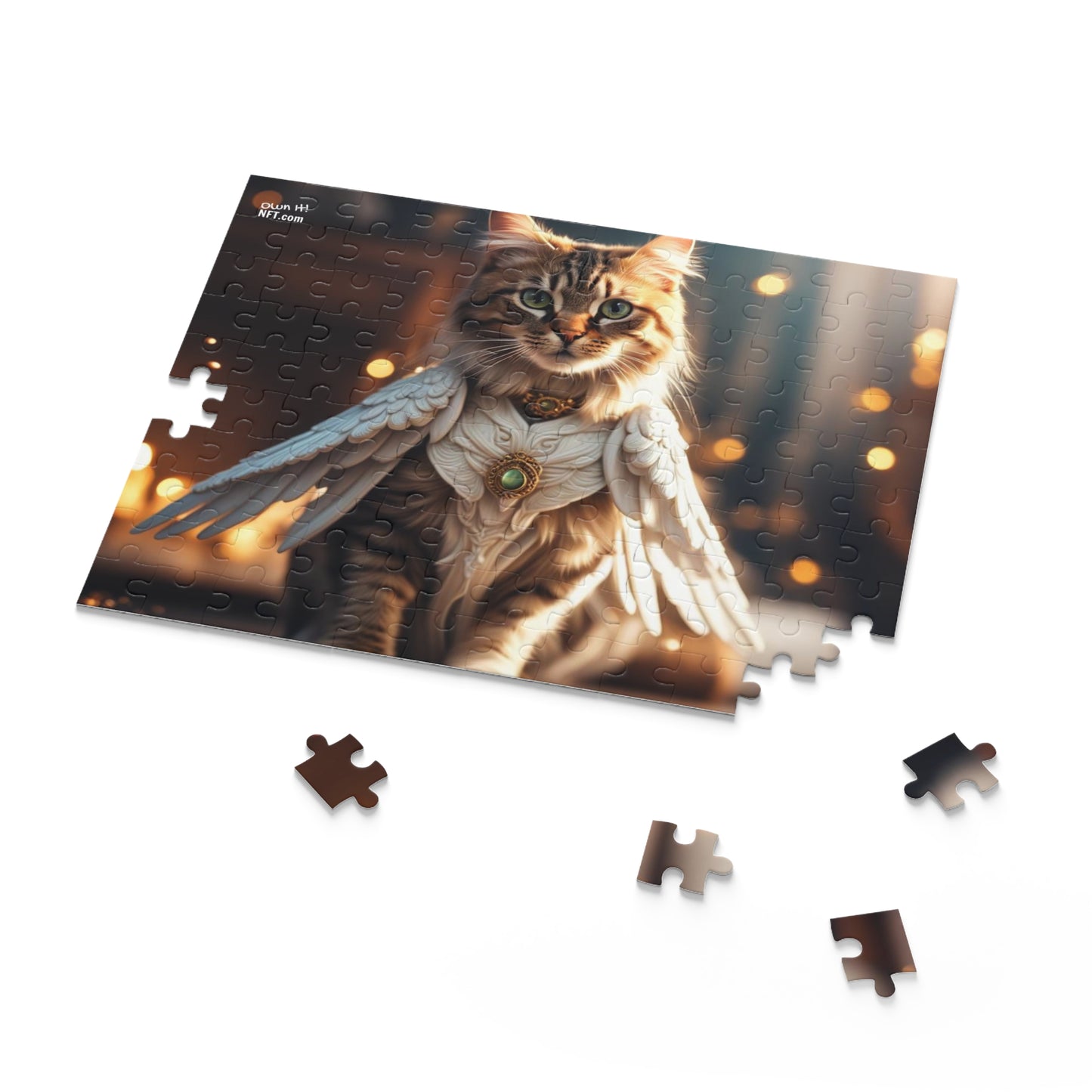 Angel of Nine Lives Cat Profession NFT Art Collection Puzzle (120, 252, 500-Piece)