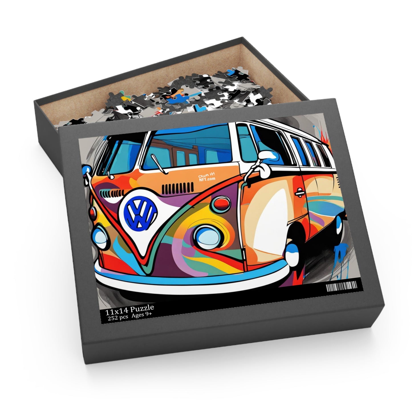 The VW Bus Everything Else Art Collection Puzzle (120, 252, 500-Piece)