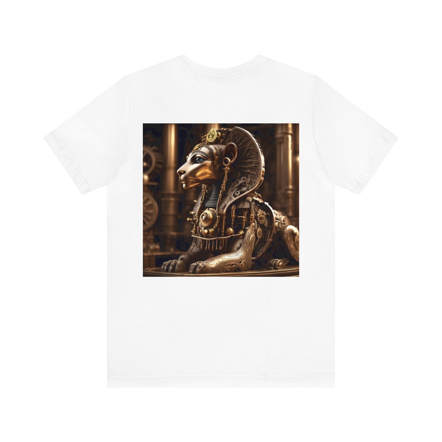 Steampunk Sphinx NFT Unisex Jersey Short Sleeve Tee T-Shirt