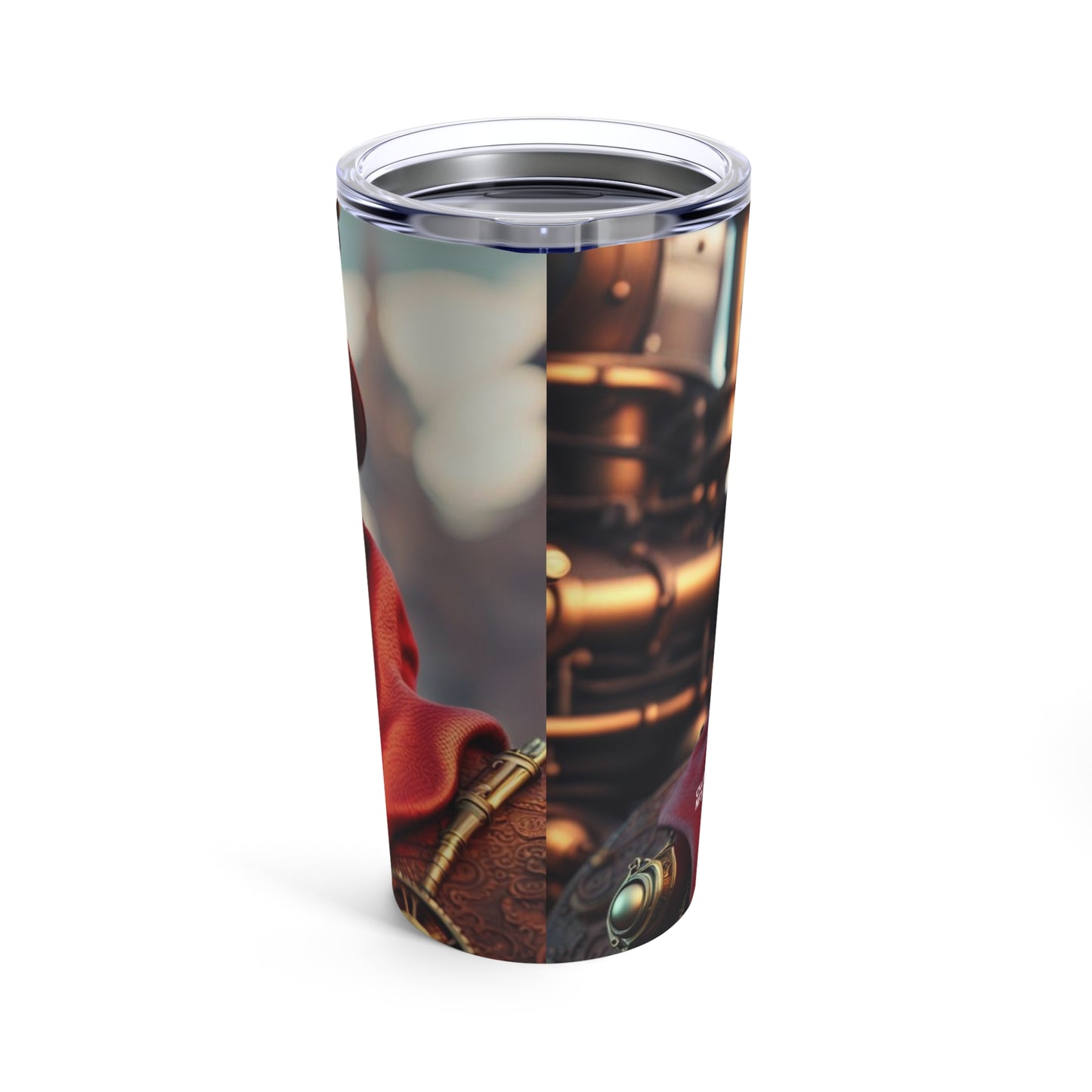 Steampunk Santa Claus NFT Art Tumbler 20oz