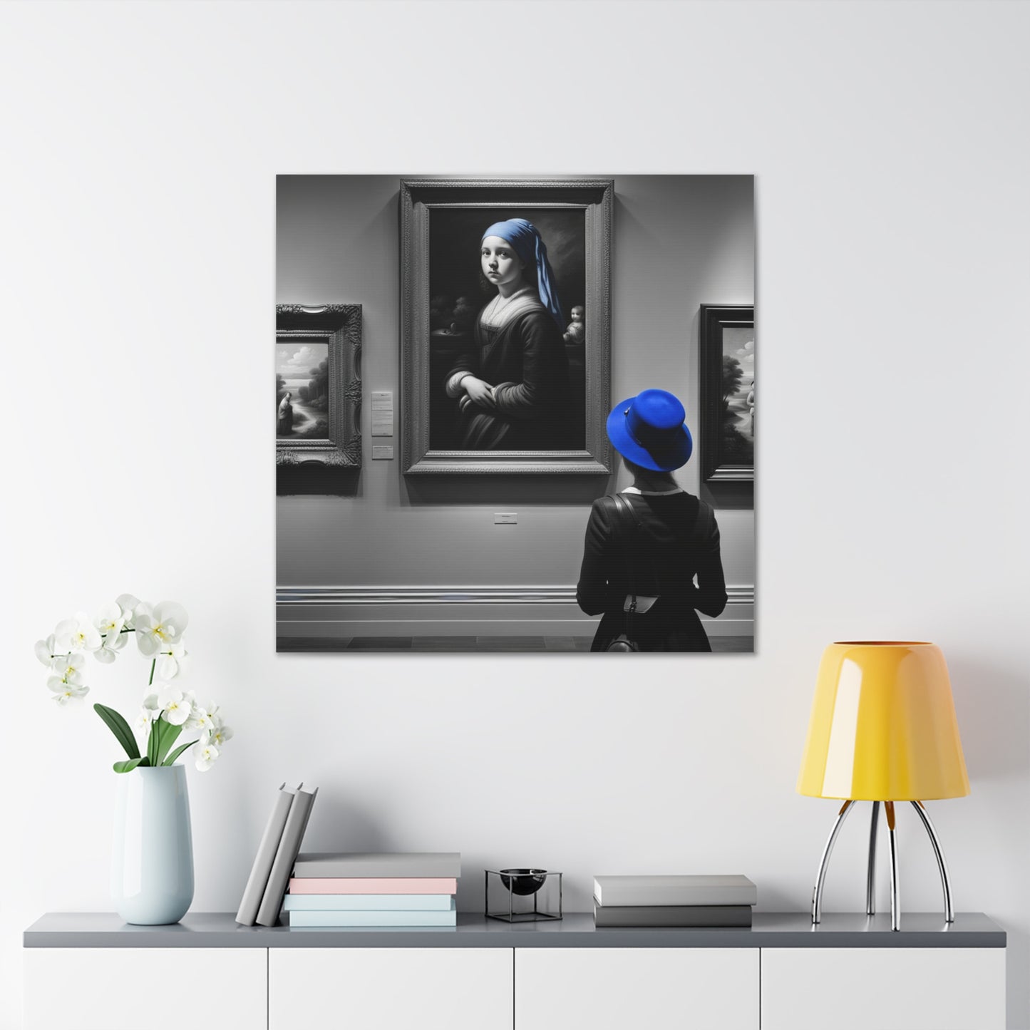 The Art Imitating Art Canvas Gallery Wrap from the Everything Else Collection