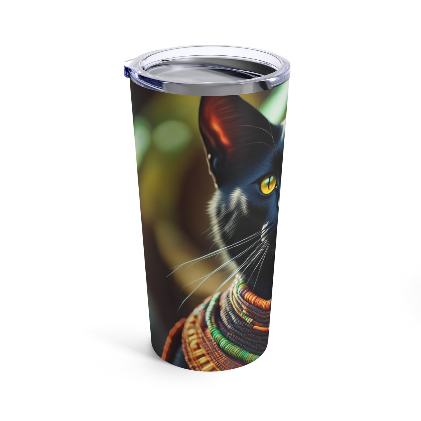 The African Chief Cat Profession NFT Art Tumbler 20oz