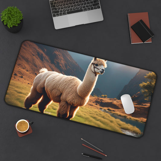 Alpaca Desk Mat