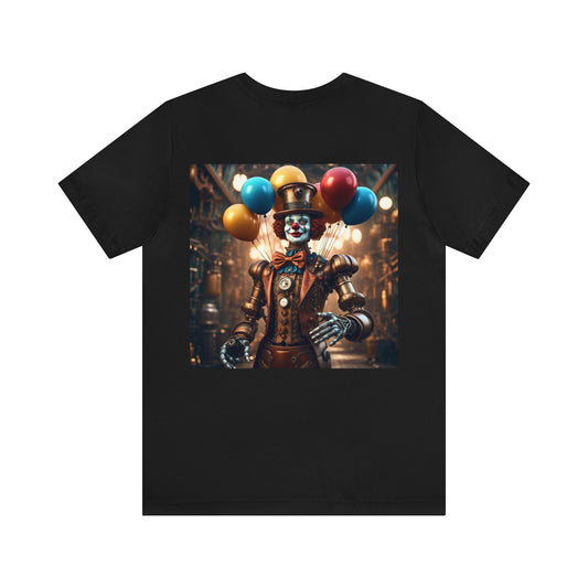 Steampunk Clown NFT Unisex Jersey Short Sleeve Tee T-Shirt