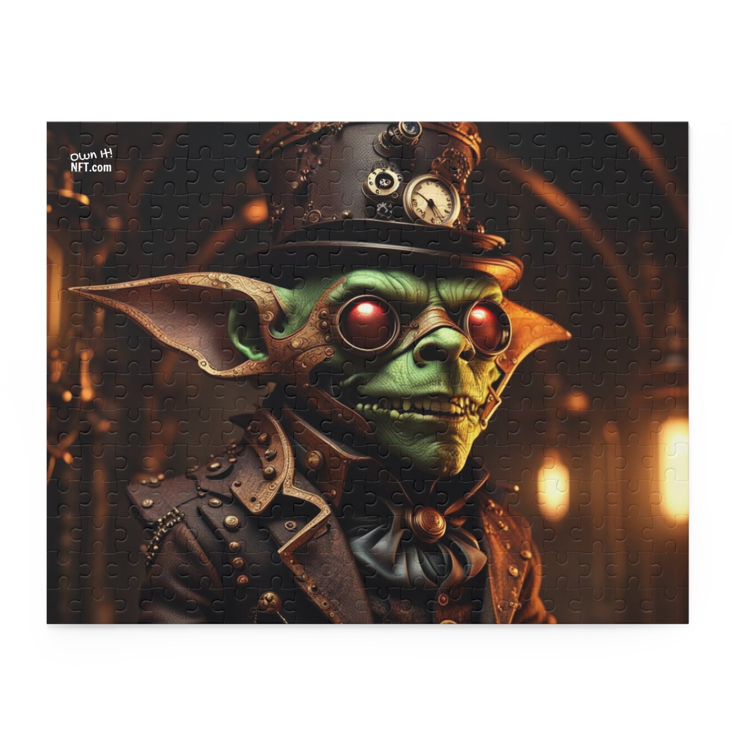 Steampunk Goblin NFT Art Collection Puzzle (120, 252, 500-Piece)