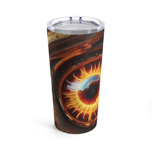 Steampunk Dragon's Eye NFT Art Tumbler 20oz