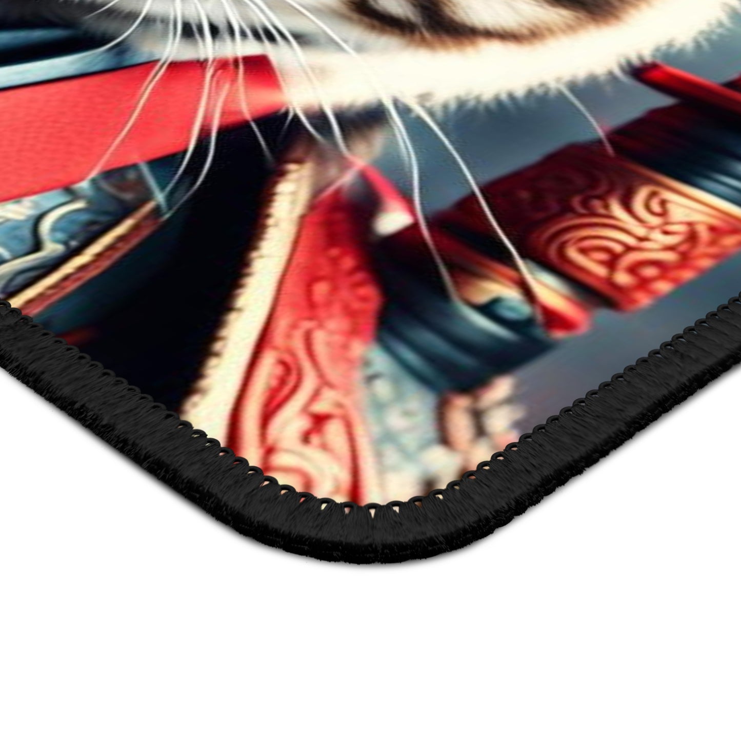 The Samurai Cat Profession NFT Art Gaming Mouse Pad