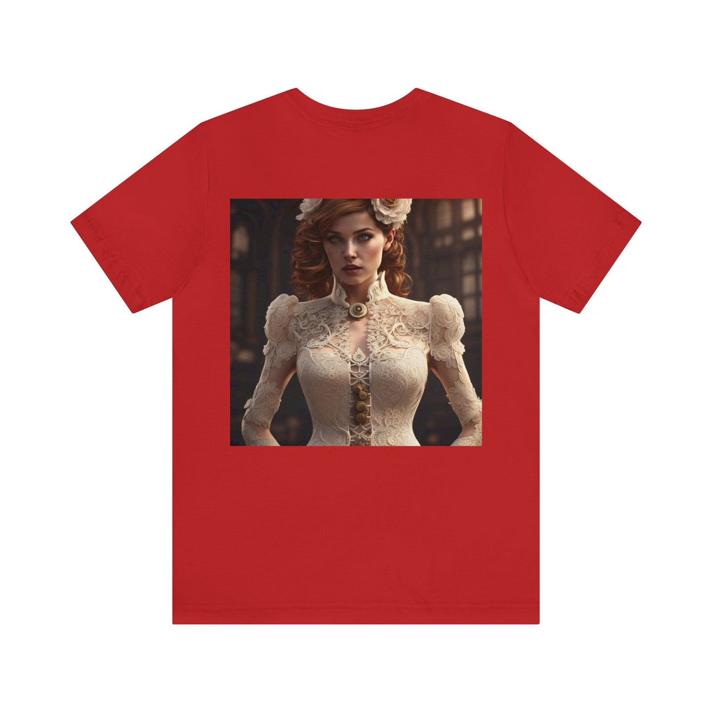 Steampunk Wedding Dress NFT Unisex Jersey Short Sleeve Tee T-Shirt