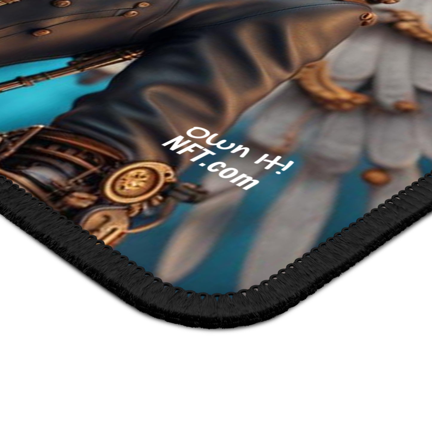 Steampunk Angel NFT Art Gaming Mouse Pad