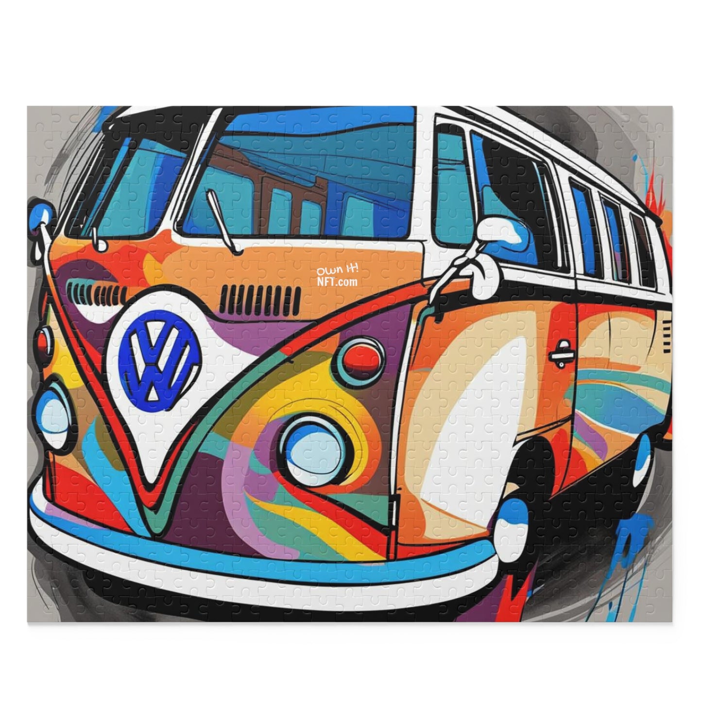 The VW Bus Everything Else Art Collection Puzzle (120, 252, 500-Piece)