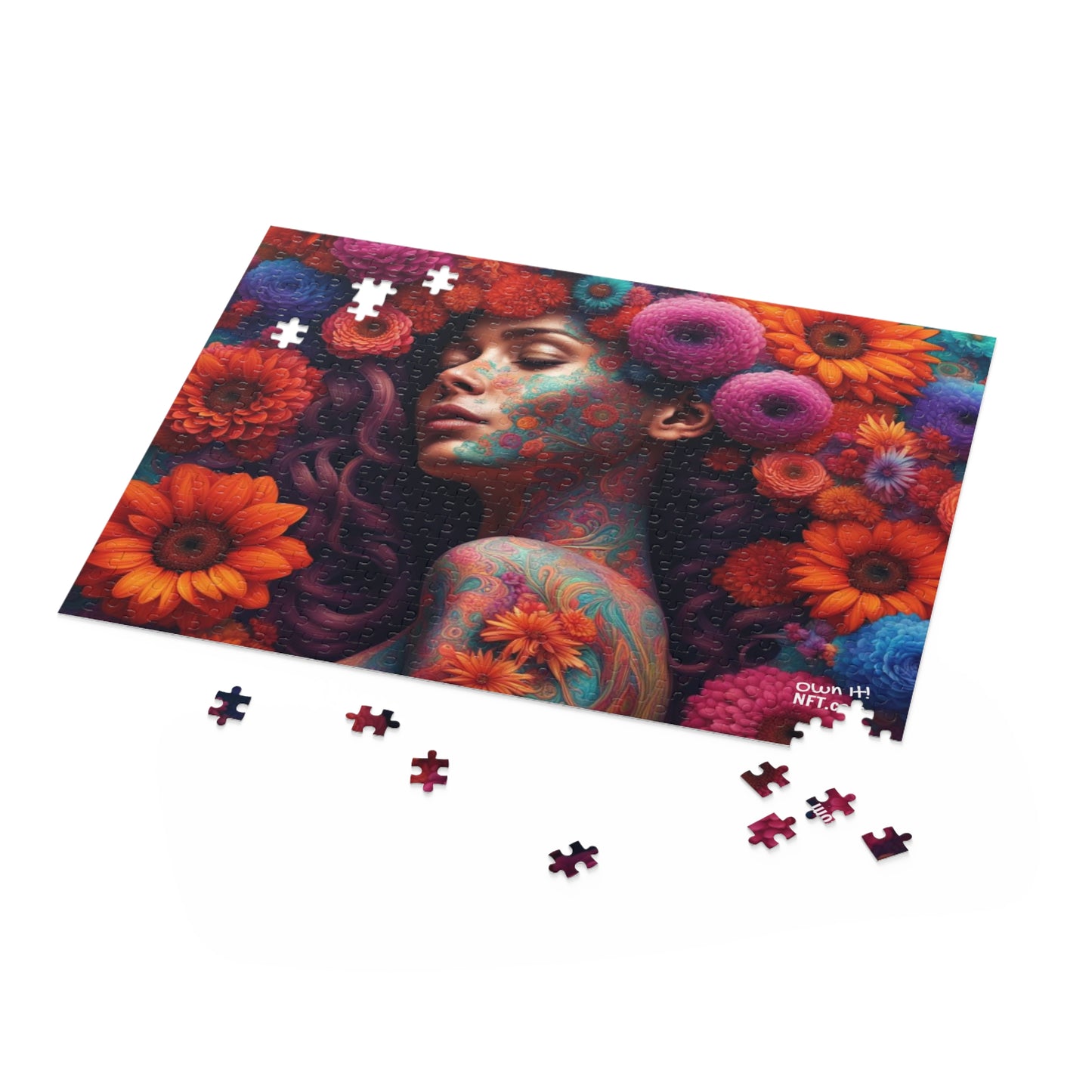 The Flower Girl Everything Else Art Collection Puzzle (120, 252, 500-Piece)