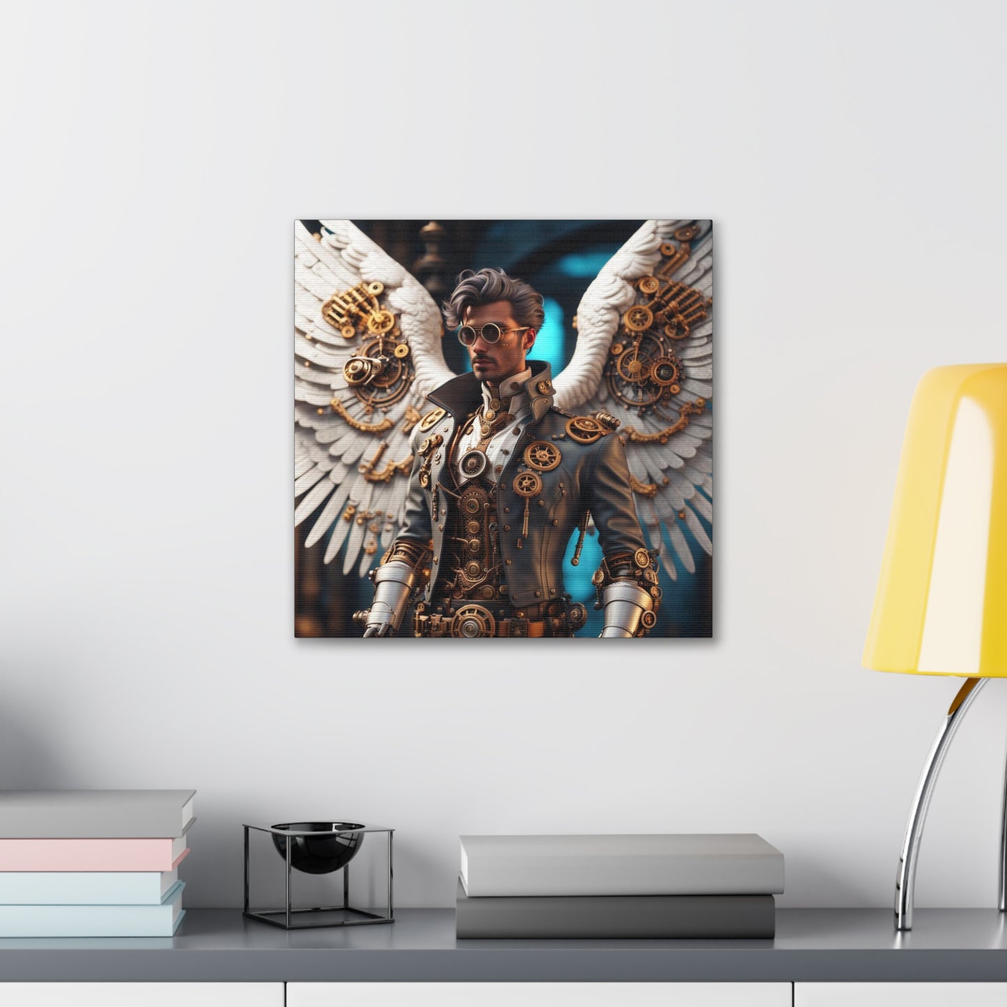 Steampunk Angel NFT Art Canvas Gallery Wraps