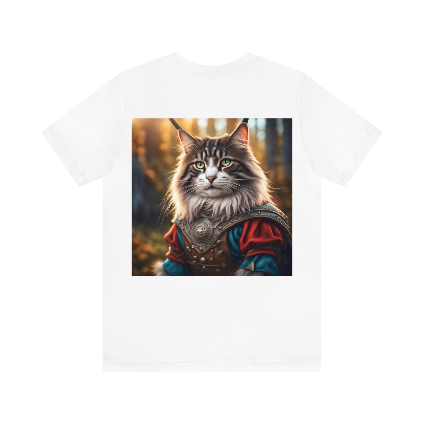 Viking Cat Profession NFT Art Unisex Jersey Short Sleeve Tee