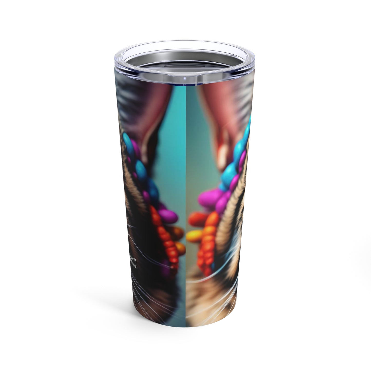 The India Princess Cat Profession NFT Art Tumbler 20oz