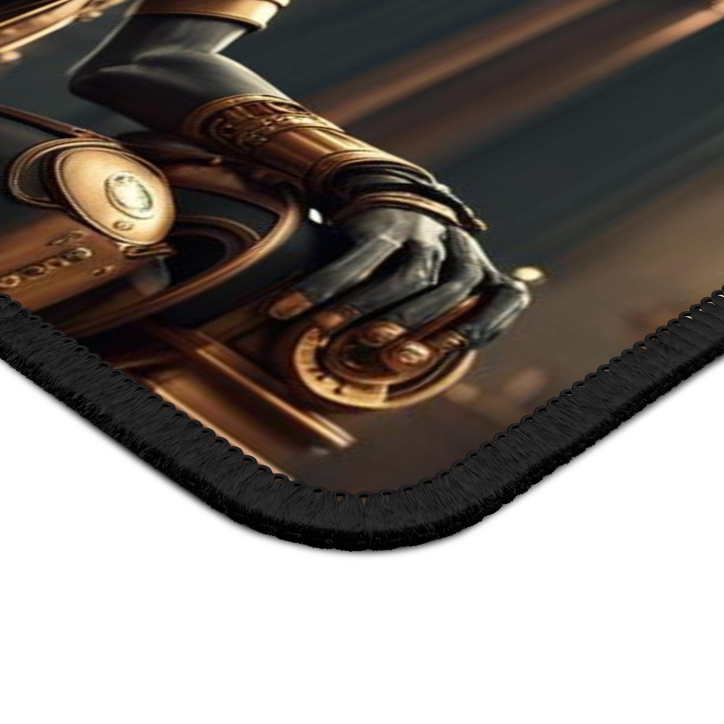 Steampunk Egyptian God Anubis NFT Art Gaming Mouse Pad