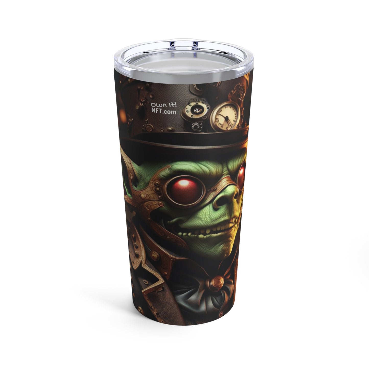 Steampunk Goblin NFT Art Tumbler 20oz