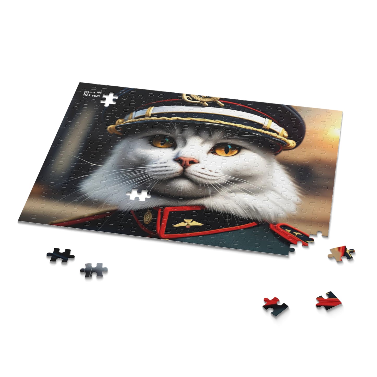 Officer Cat Profession NFT Art Collection Puzzle (120, 252, 500-Piece)