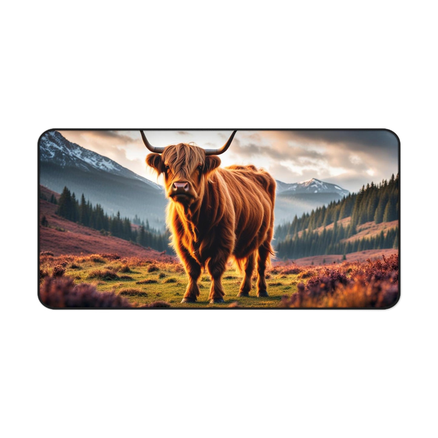 Highland Cow Desk Mat