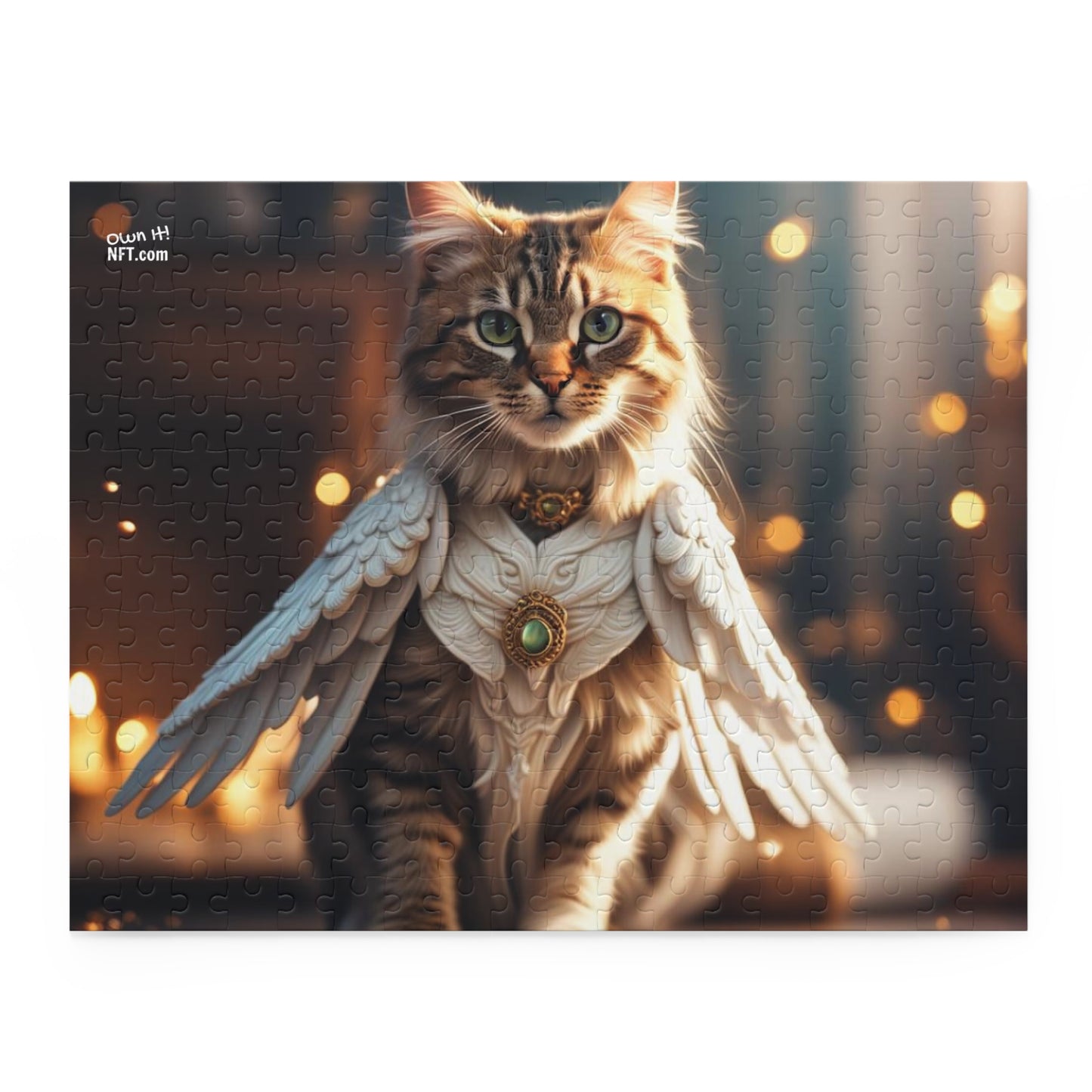 Angel of Nine Lives Cat Profession NFT Art Collection Puzzle (120, 252, 500-Piece)