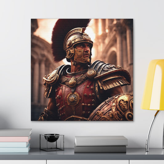 Steampunk Legionary NFT Art Canvas Gallery Wraps