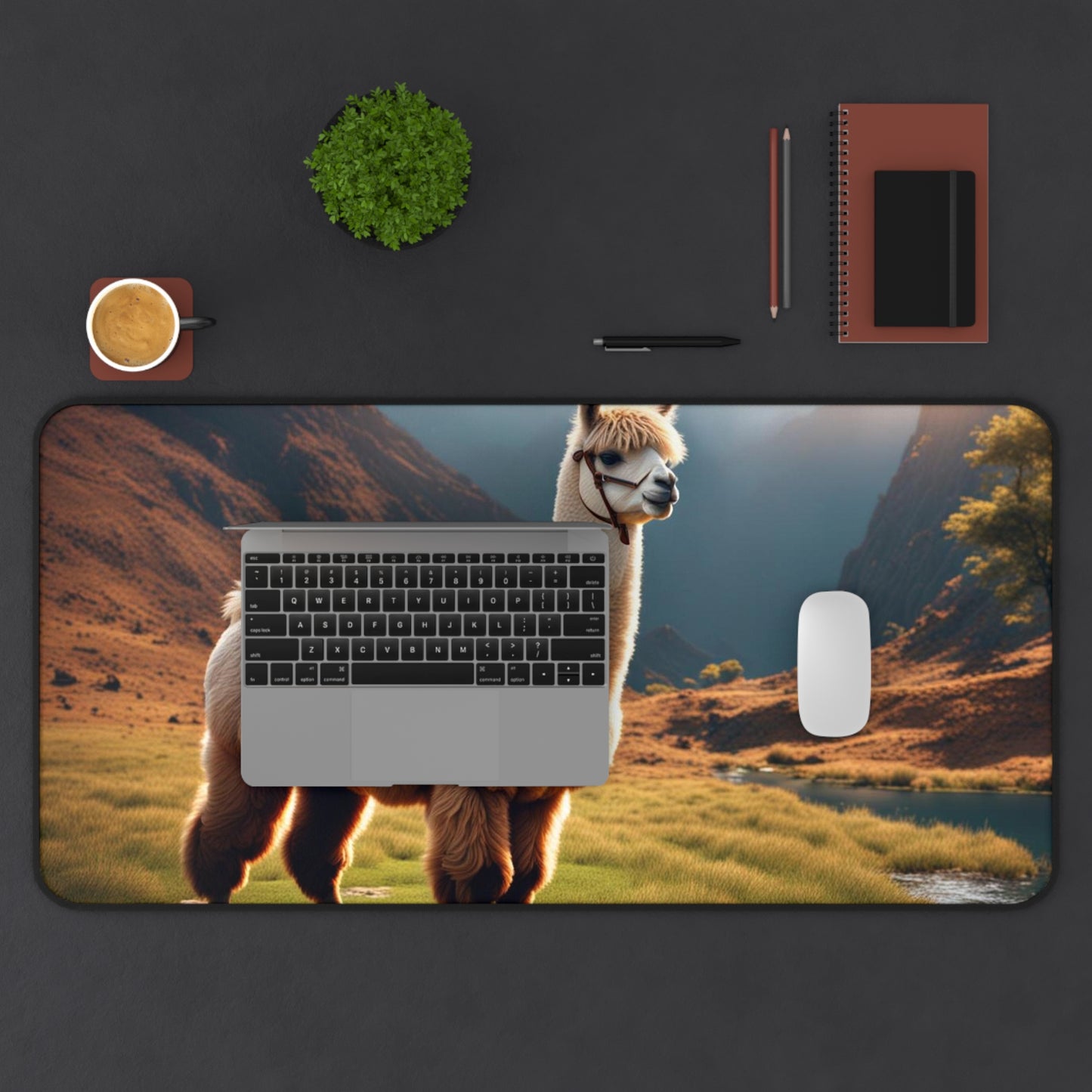 Alpaca Desk Mat