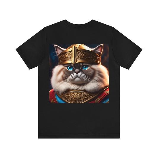 The King of Cats Profession NFT Art Unisex Jersey Short Sleeve Tee