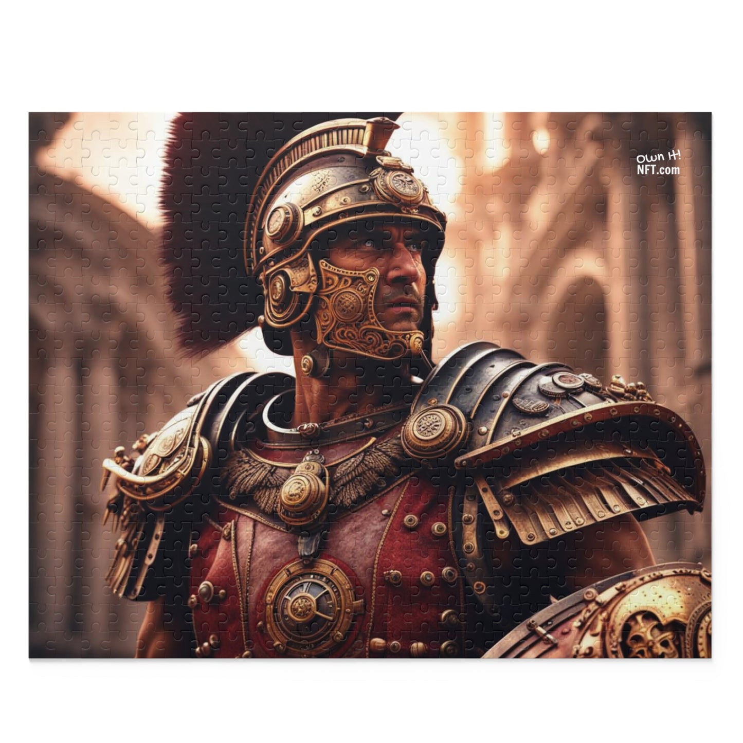 Steampunk Legionary NFT Art Collection Puzzle (120, 252, 500-Piece)