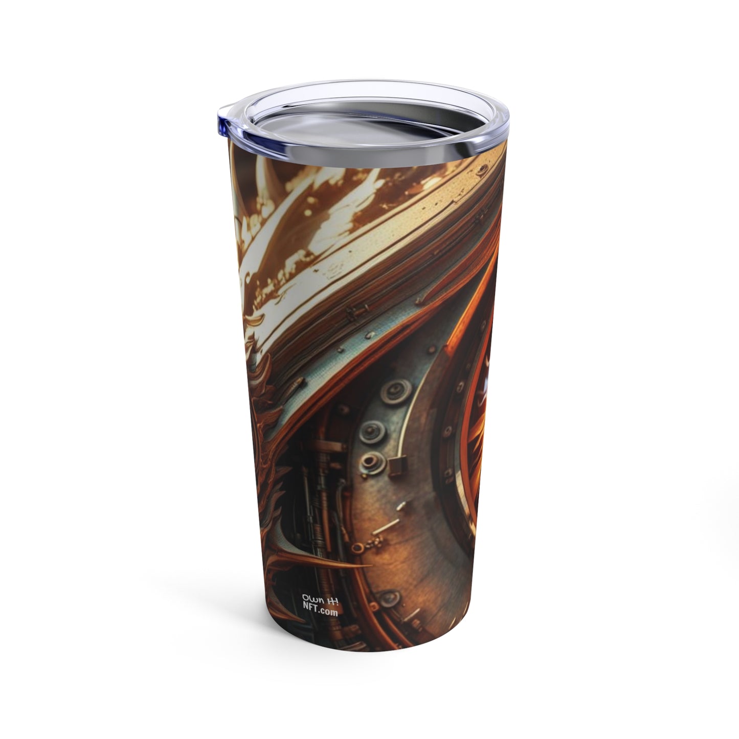 Steampunk Dragon's Eye NFT Art Tumbler 20oz