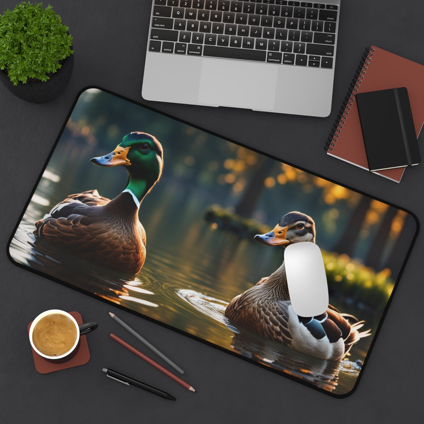 Ducks Desk Mat