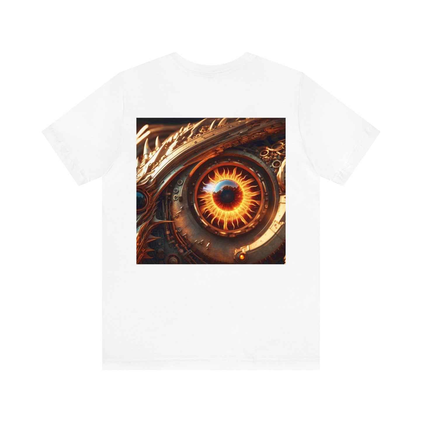 Steampunk Dragon's Eye NFT Unisex Jersey Short Sleeve Tee T-Shirt