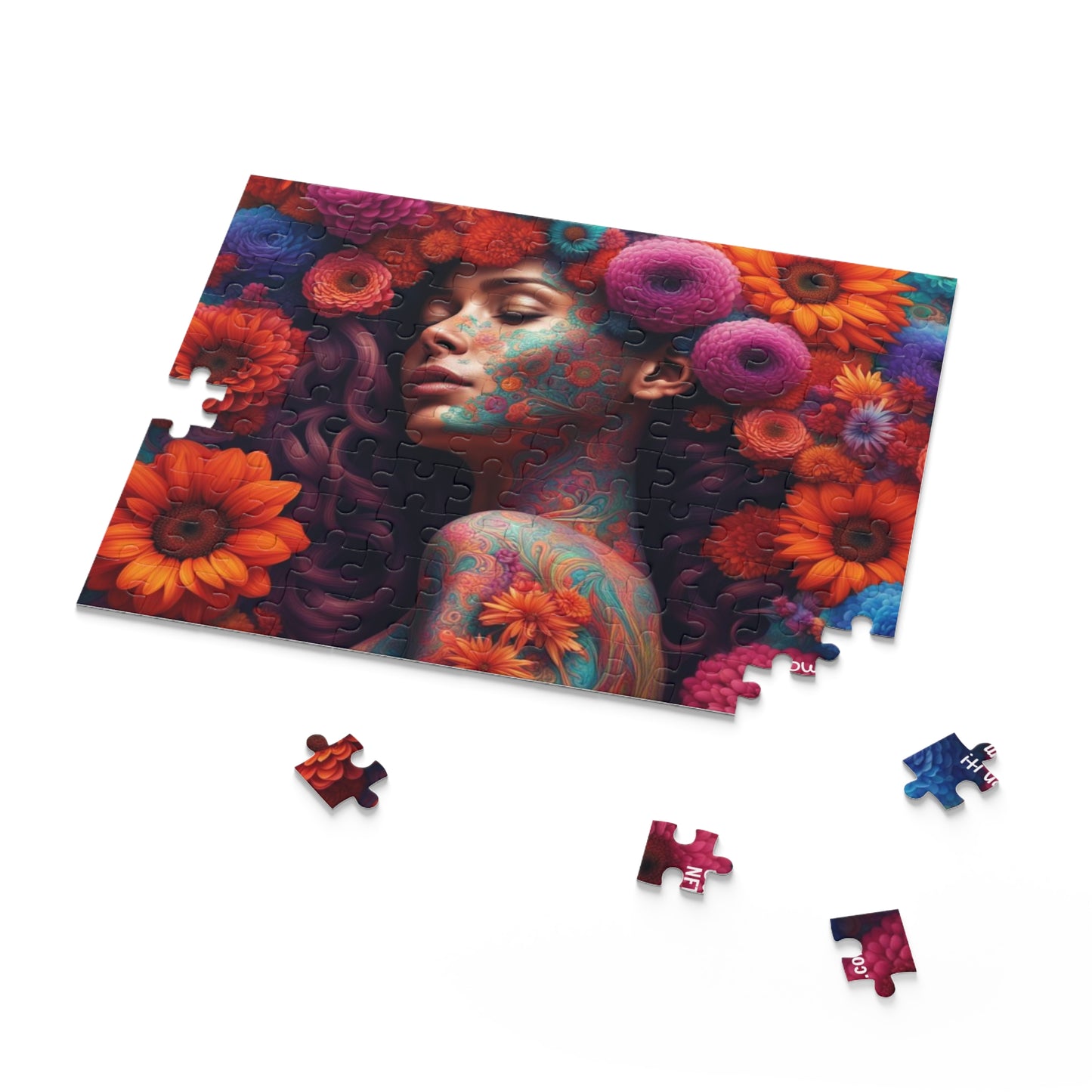 The Flower Girl Everything Else Art Collection Puzzle (120, 252, 500-Piece)