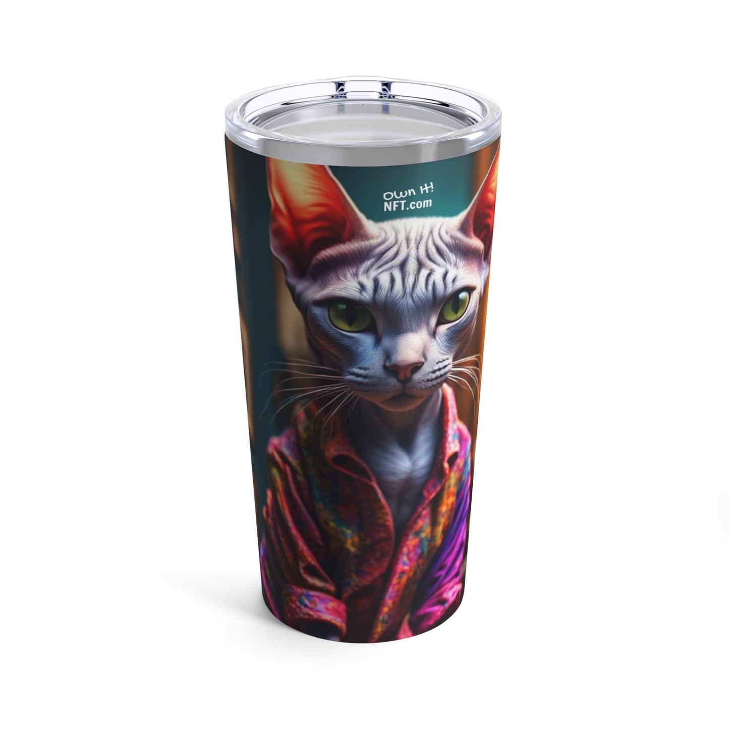 The Artist Cat Profession NFT Art Tumbler 20oz