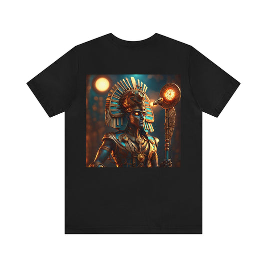 Steampunk Egyptian God Horus NFT Unisex Jersey Short Sleeve Tee T-Shirt