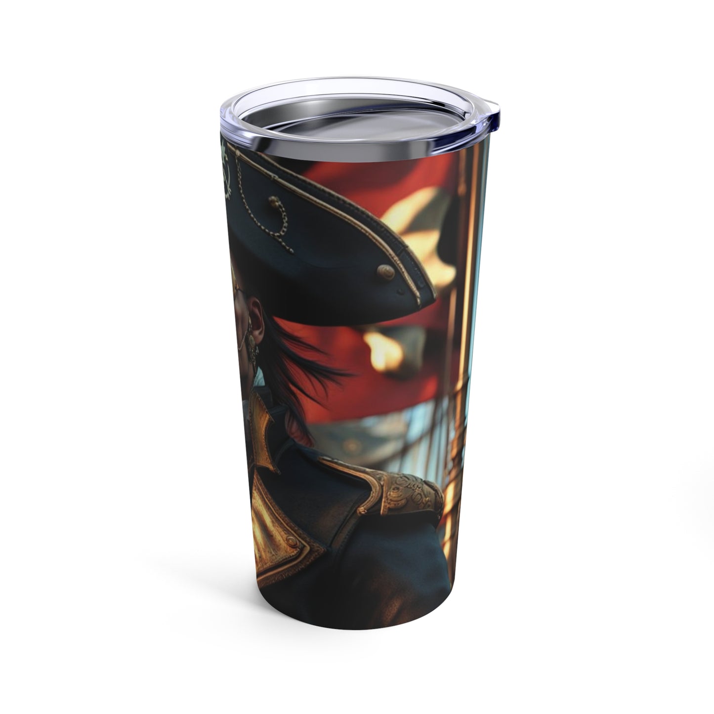 Steampunk Pirate NFT Art Tumbler 20oz