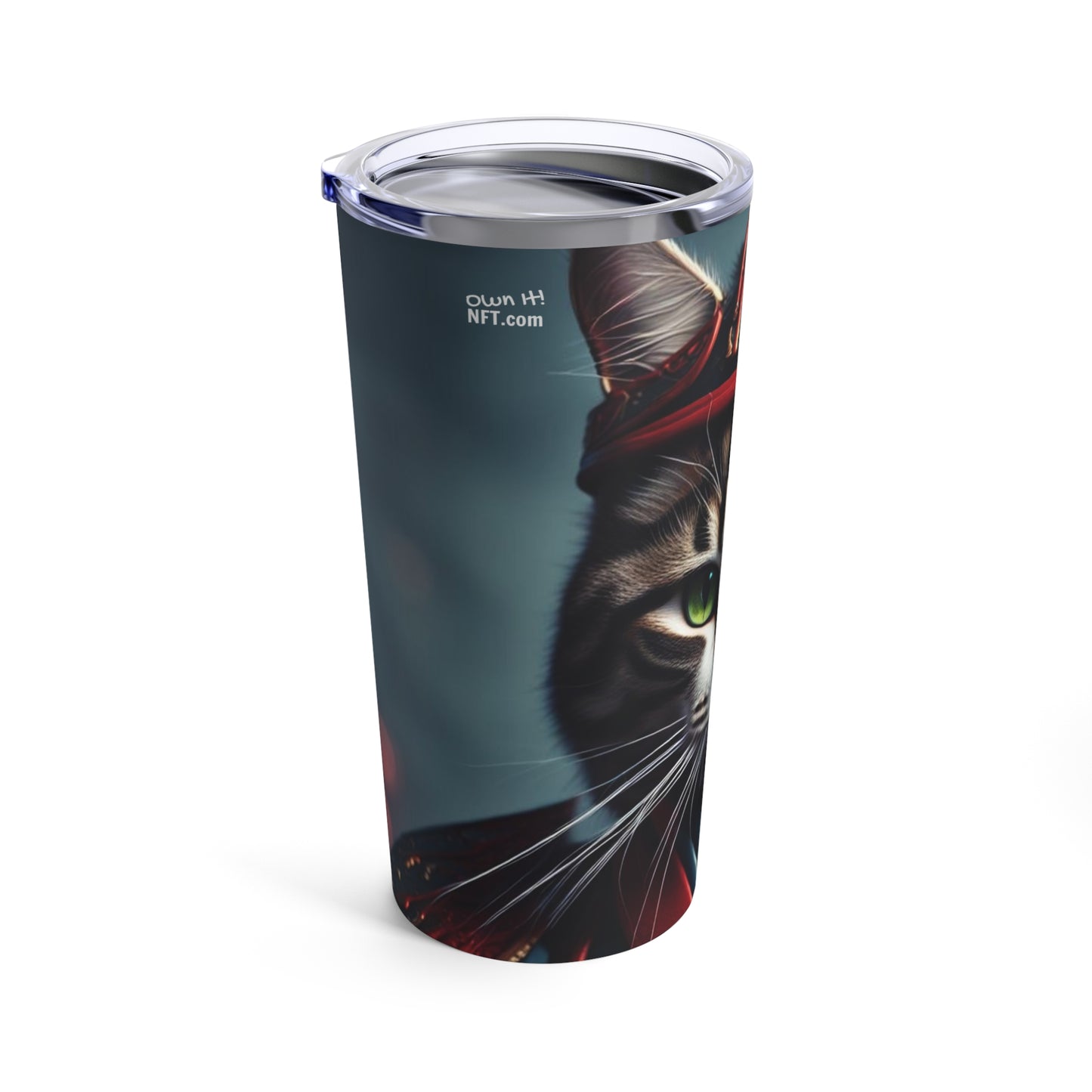 The Samurai Cat Profession NFT Art Tumbler 20oz