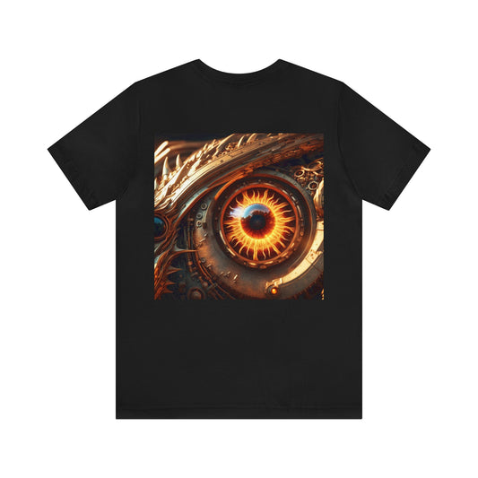 Steampunk Dragon's Eye NFT Unisex Jersey Short Sleeve Tee T-Shirt