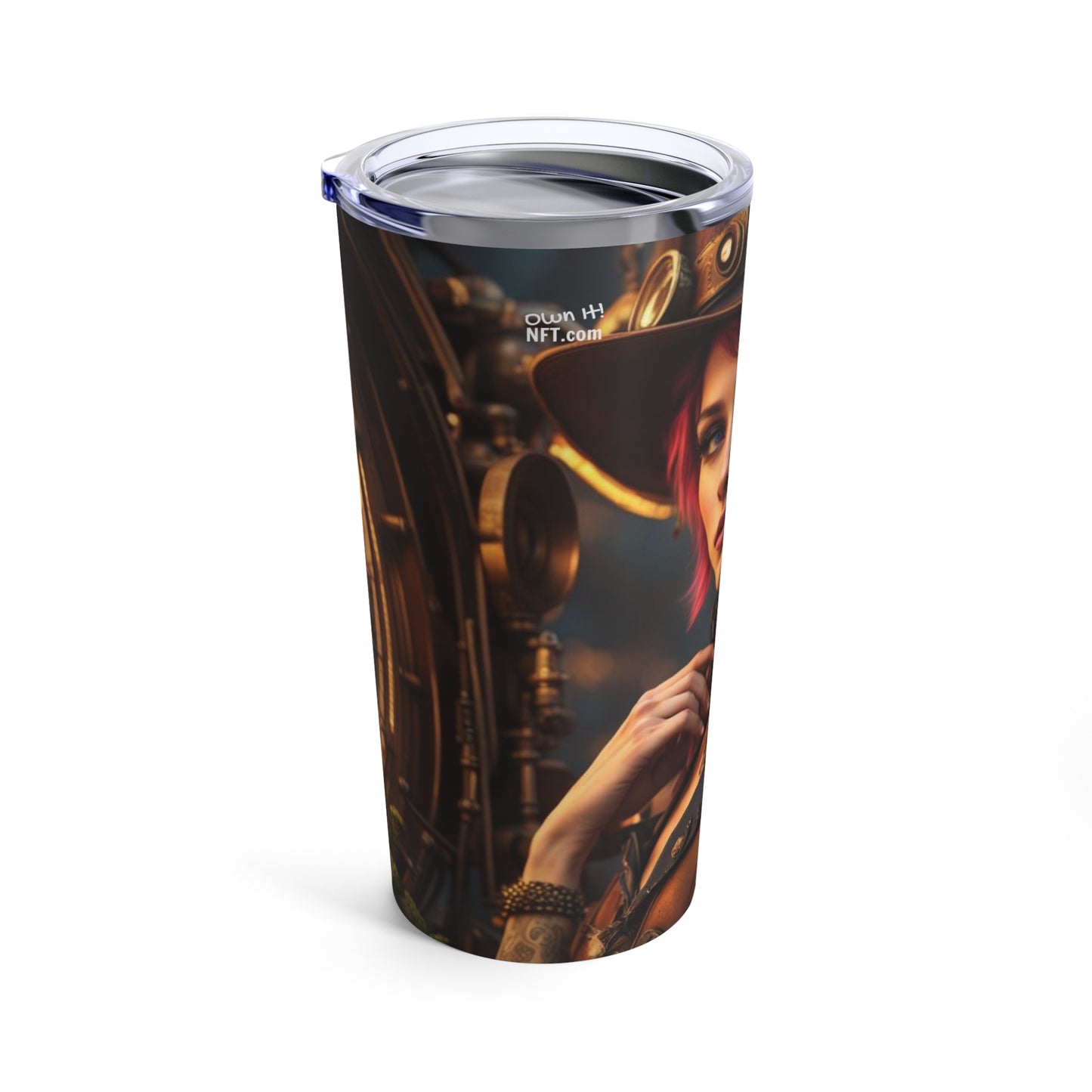 Steampunk Pixie NFT Art Tumbler 20oz