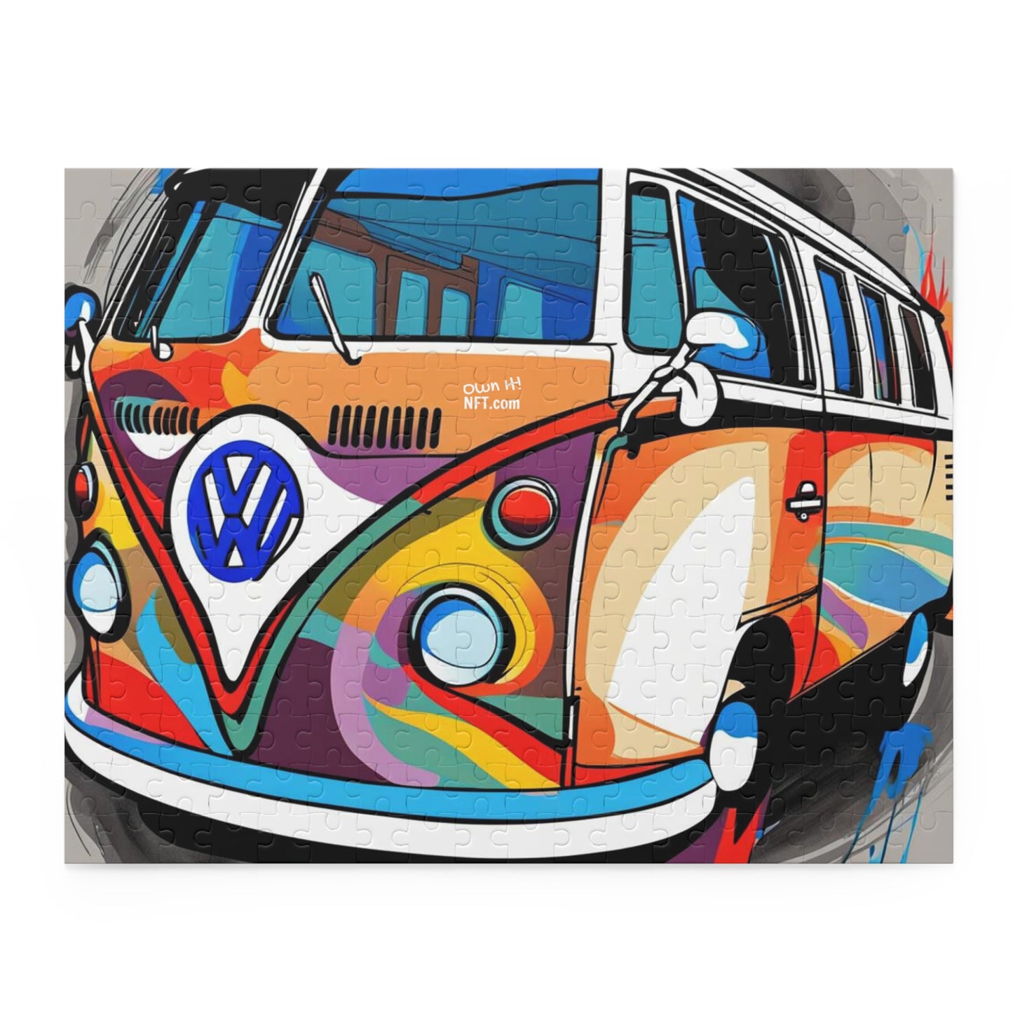 The VW Bus Everything Else Art Collection Puzzle (120, 252, 500-Piece)