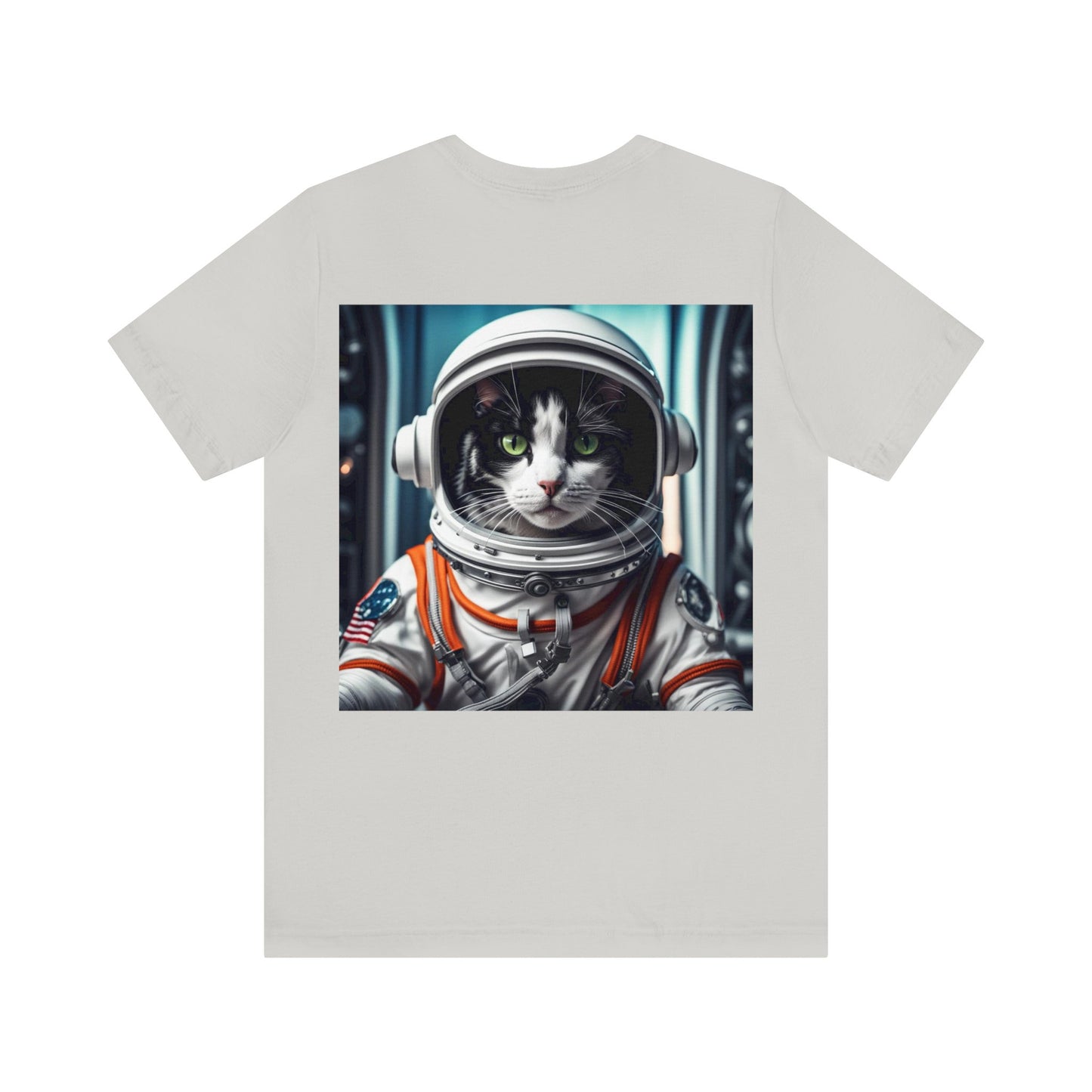 Astronaut Cat Profession NFT Art Unisex Jersey Short Sleeve Tee