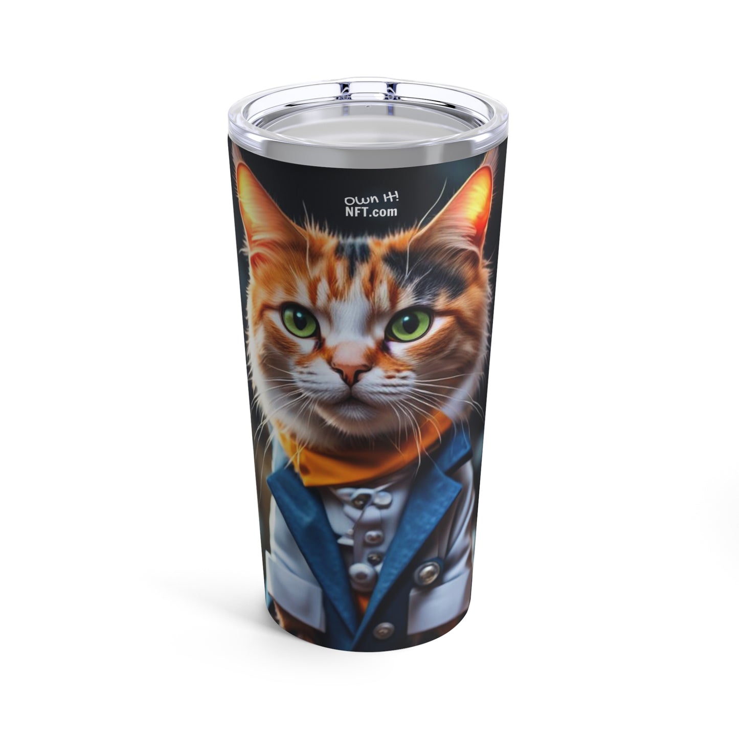 The Scientist Cat Profession NFT Art Tumbler 20oz