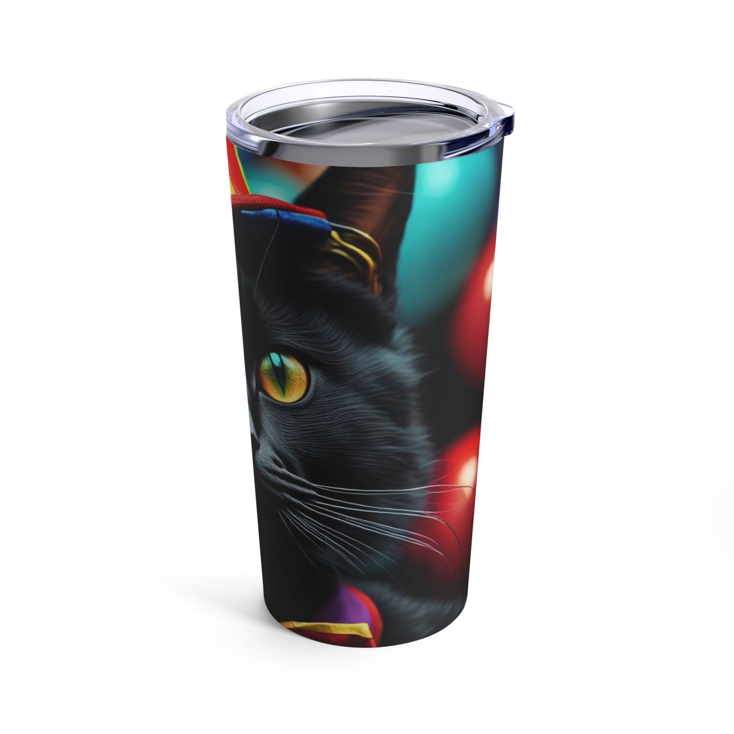 The Circus Clown Cat Profession NFT Art Tumbler 20oz