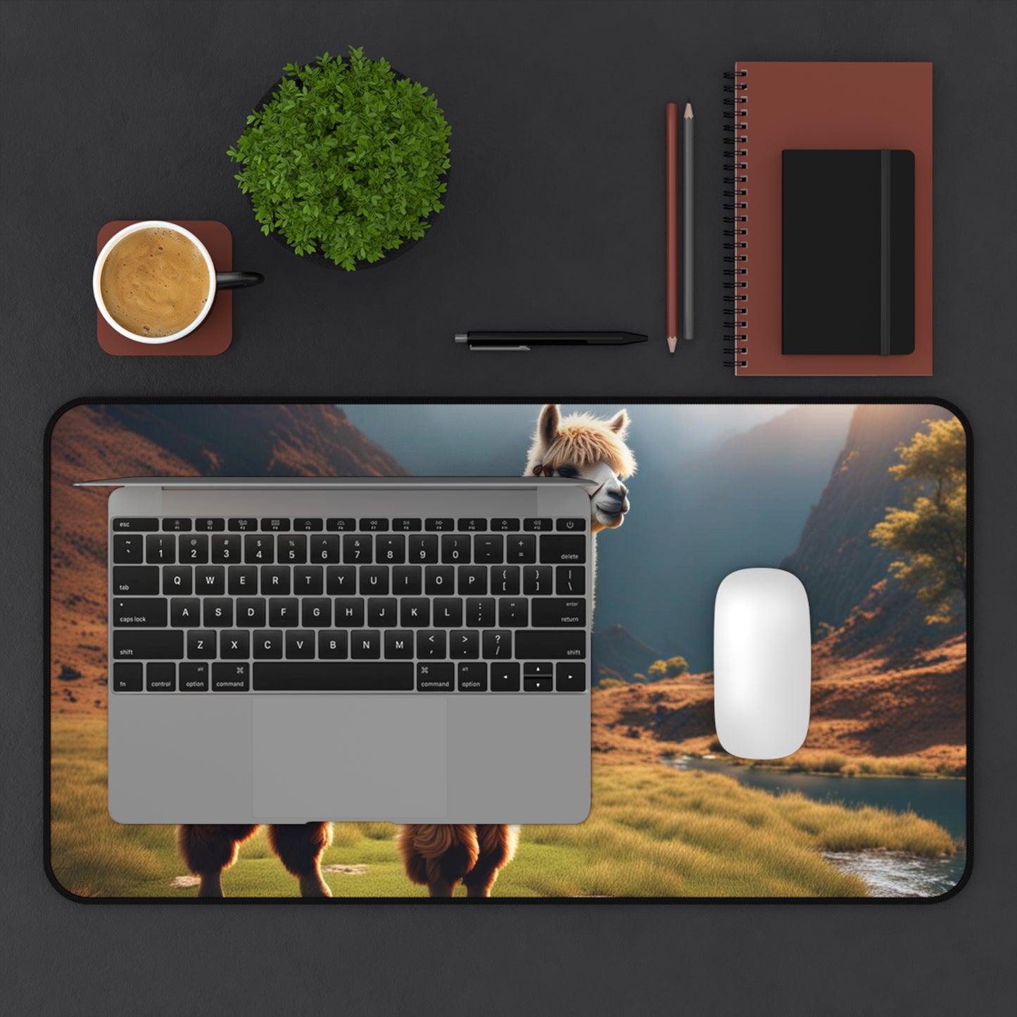 Alpaca Desk Mat