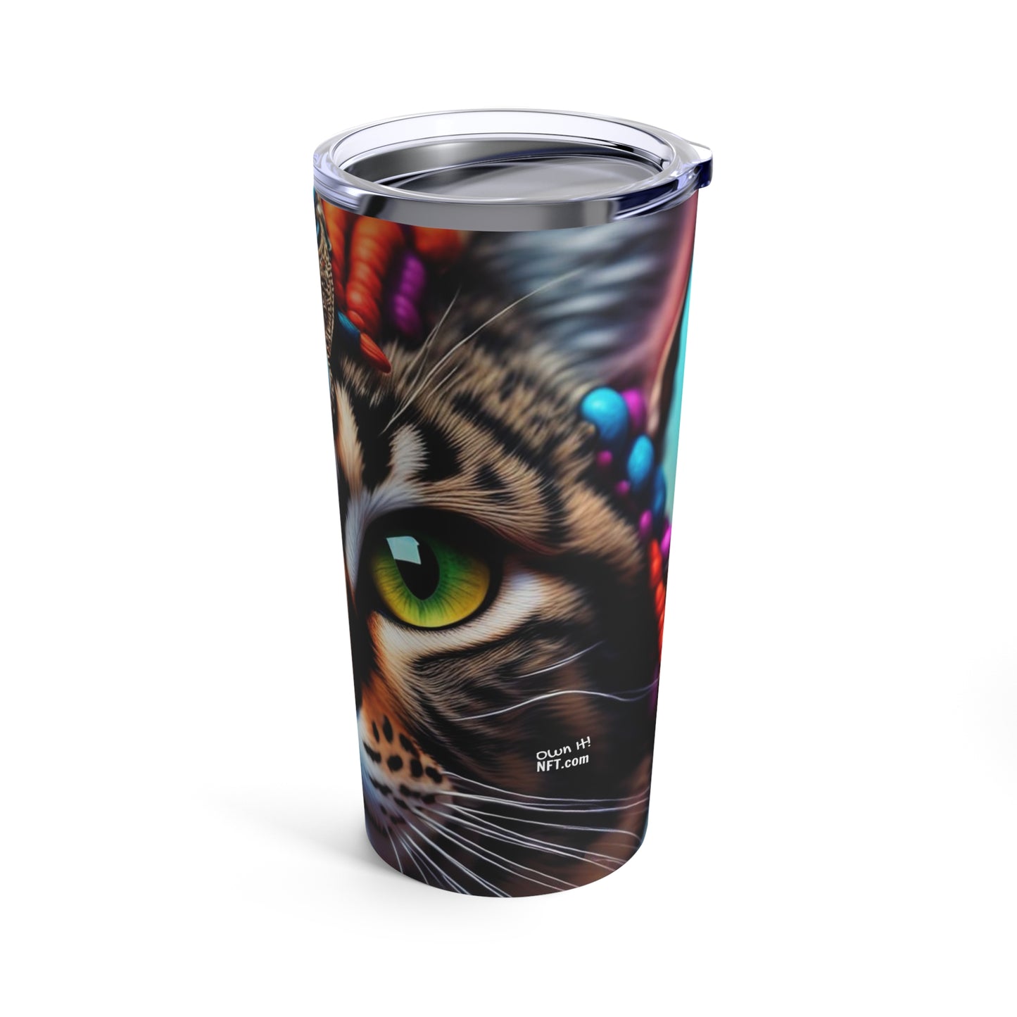 The India Princess Cat Profession NFT Art Tumbler 20oz