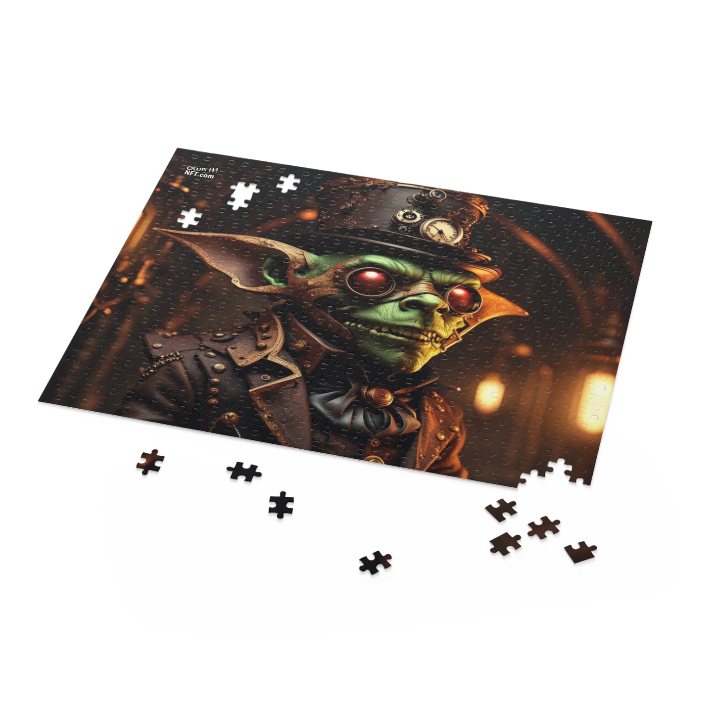 Steampunk Goblin NFT Art Collection Puzzle (120, 252, 500-Piece)