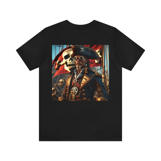 Steampunk Pirate NFT Unisex Jersey Short Sleeve Tee T-Shirt