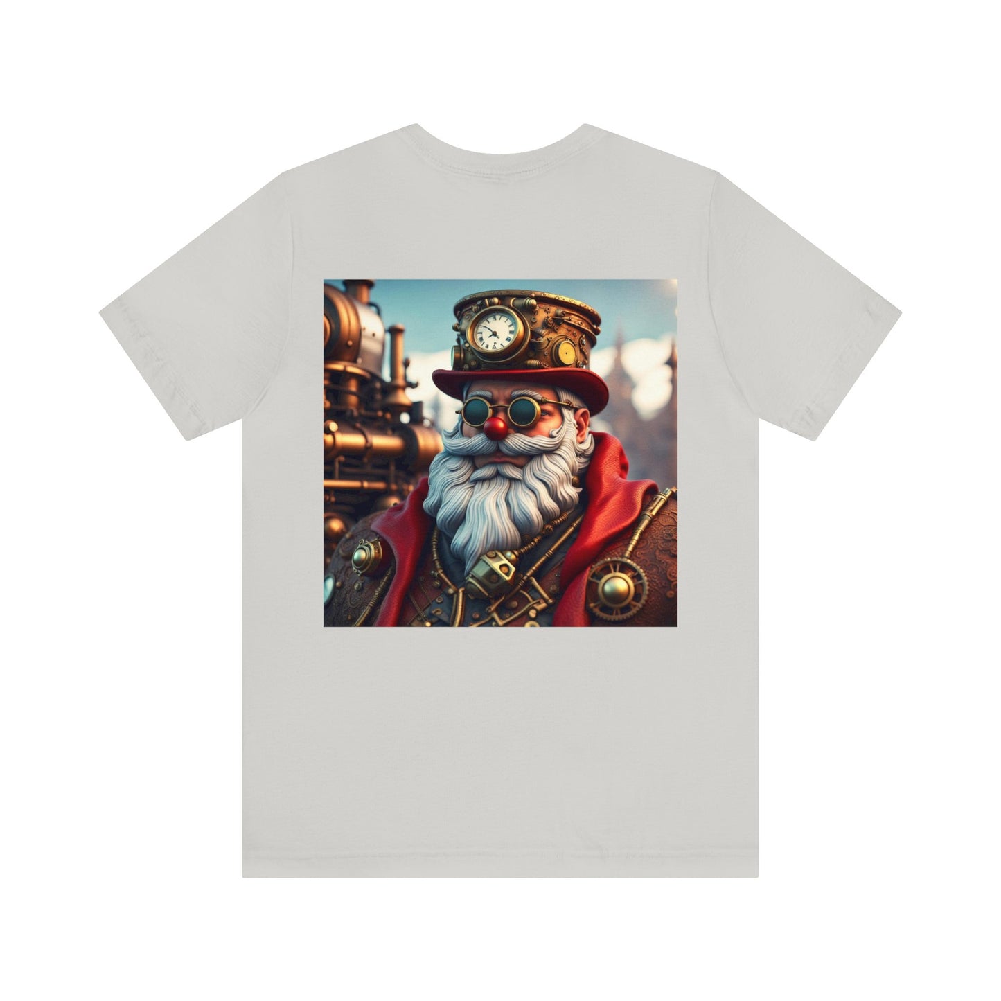 Steampunk Santa Claus NFT Unisex Jersey Short Sleeve Tee T-Shirt