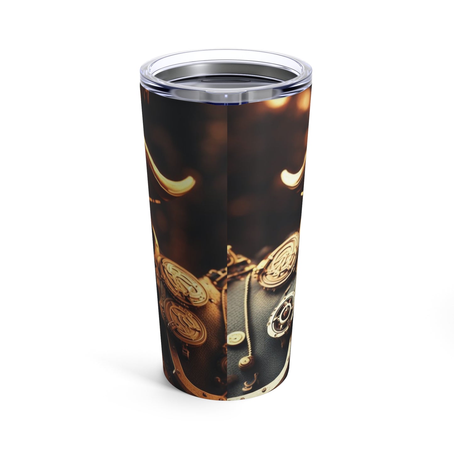 Steampunk Norse God Odin NFT Art Tumbler 20oz