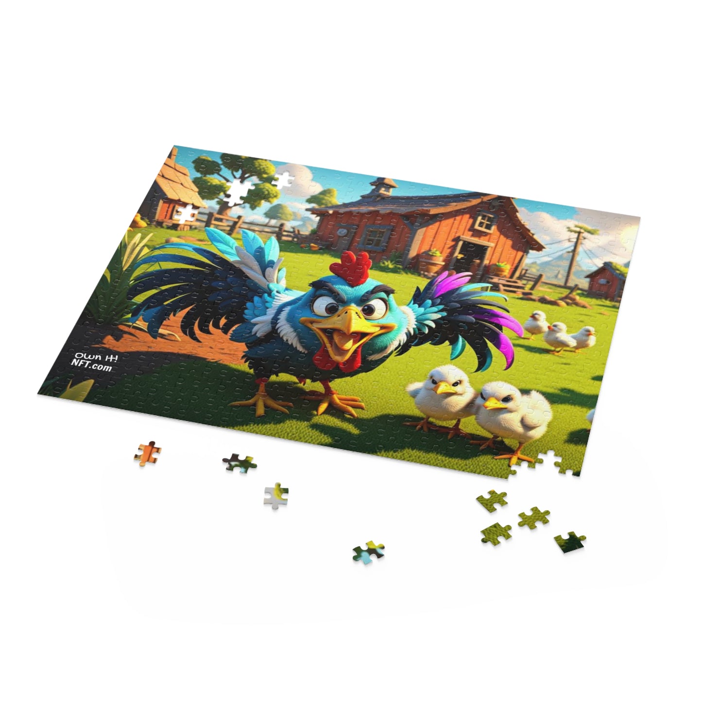 The Chicken Coop Everything Else Art Collection Puzzle (120, 252, 500-Piece)