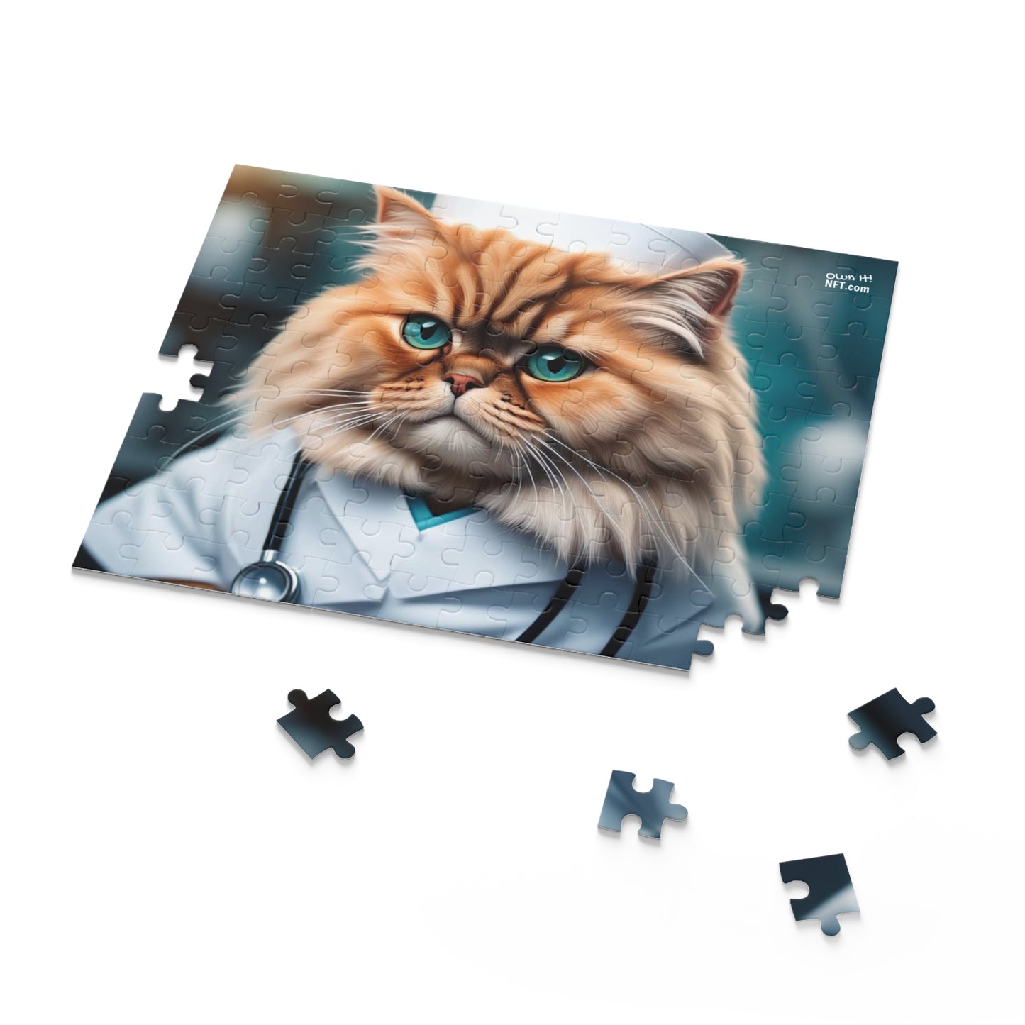 Nurse Cat Profession NFT Art Collection Puzzle (120, 252, 500-Piece)